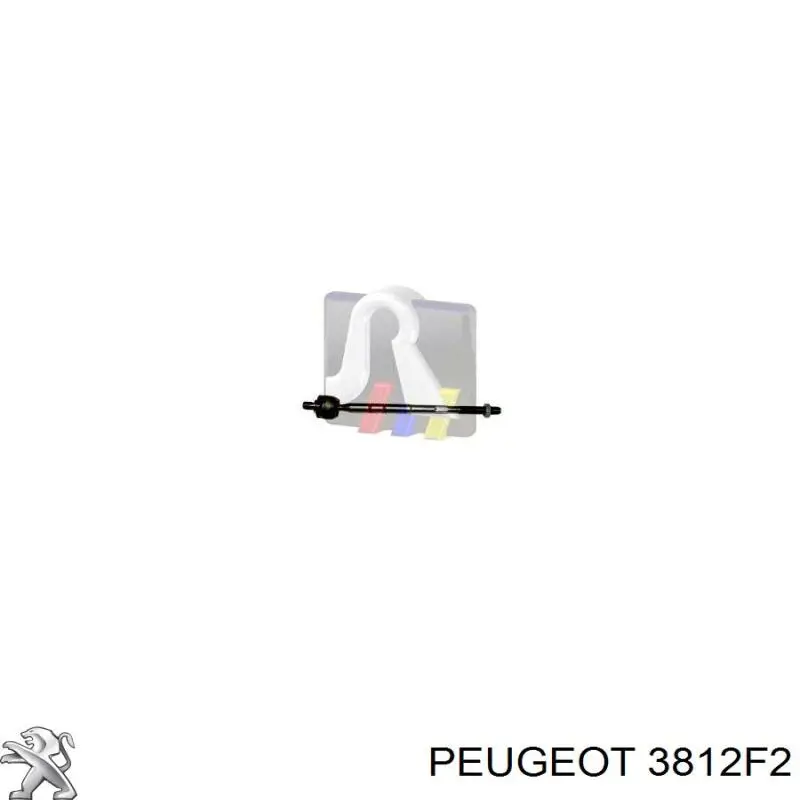 3812F2 Peugeot/Citroen barra de acoplamiento