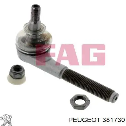 Comprar 381730 Peugeot/Citroen Rótula barra de acoplamiento exterior