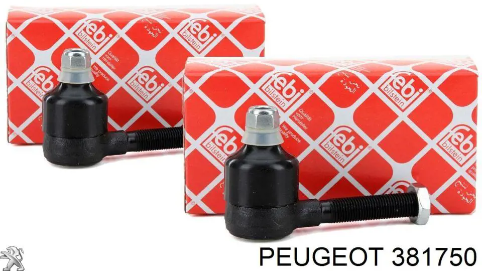 Comprar 381750 Peugeot/Citroen Rótula barra de acoplamiento exterior