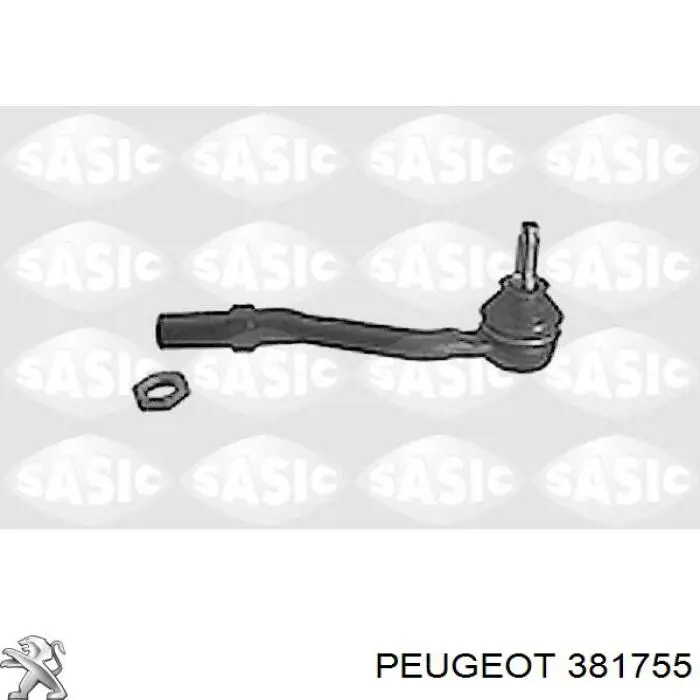 381755 Peugeot/Citroen rótula barra de acoplamiento exterior