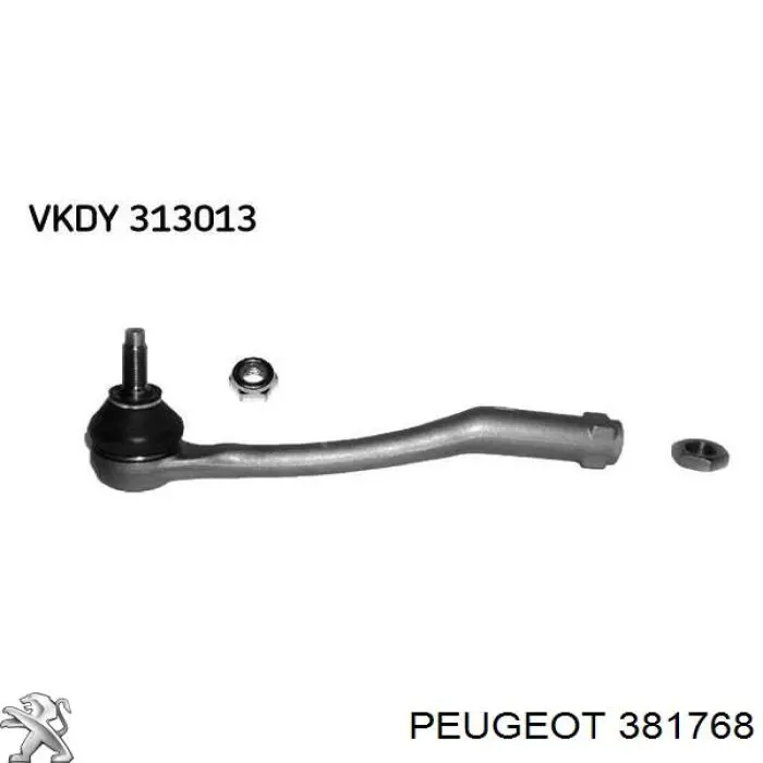 Comprar 381768 Peugeot/Citroen Rótula barra de acoplamiento exterior