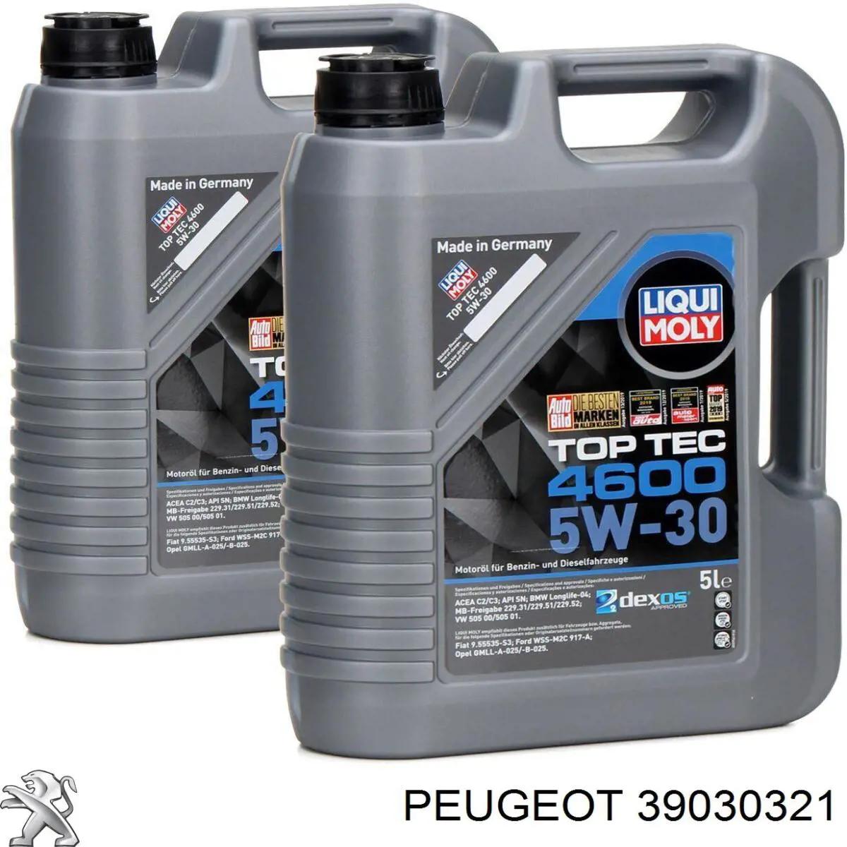 39030321 Peugeot/Citroen filtro de aire