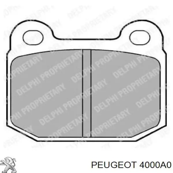 4000A0 Peugeot/Citroen cremallera de dirección