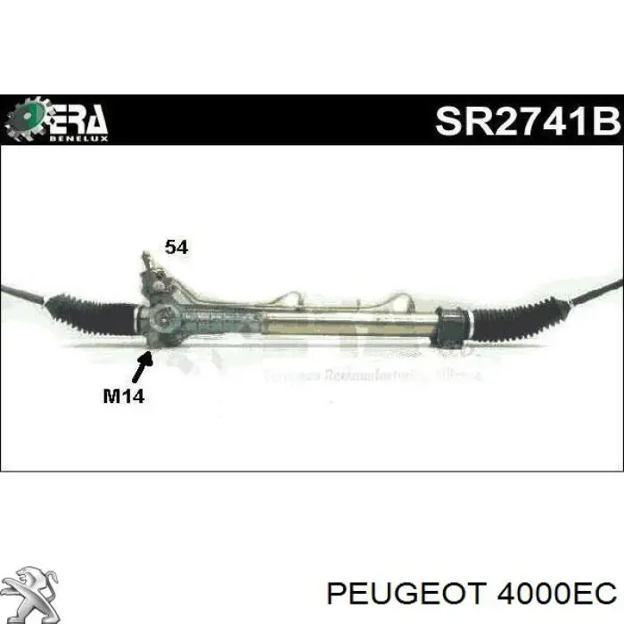 Comprar 4000EC Peugeot/Citroen Cremallera