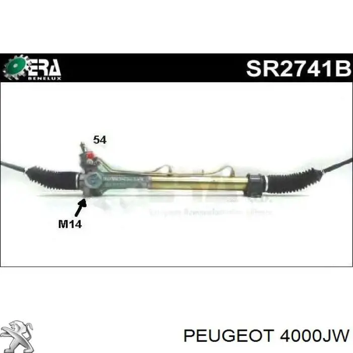 Comprar 4000JW Peugeot/Citroen Cremallera