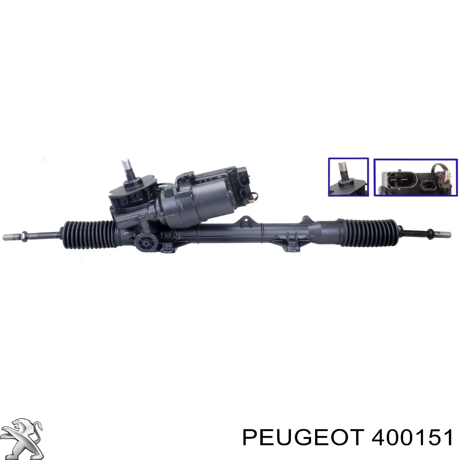 400151 Peugeot/Citroen Cremallera caja de direccion