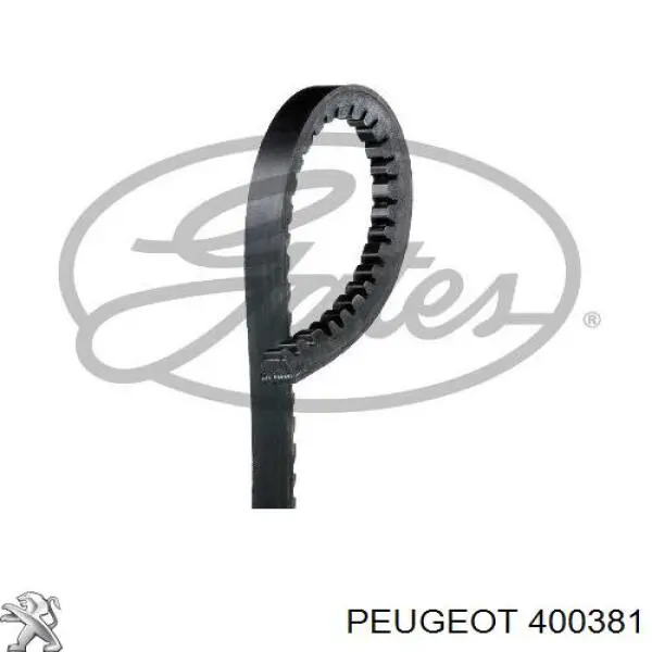 Comprar 400381 Peugeot/Citroen Correa trapezoidal