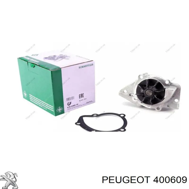 Casquillo del eje de la cremallera de dirección Peugeot/Citroen 400609 precio, desde 2,87 EUR