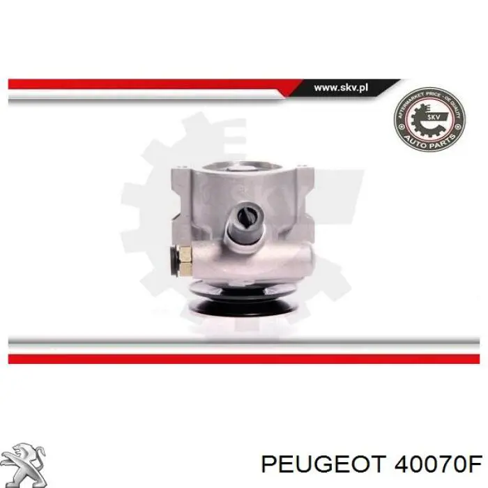 40070F Peugeot/Citroen bomba hidráulica de dirección
