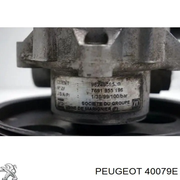 40079E Peugeot/Citroen bomba hidráulica de dirección