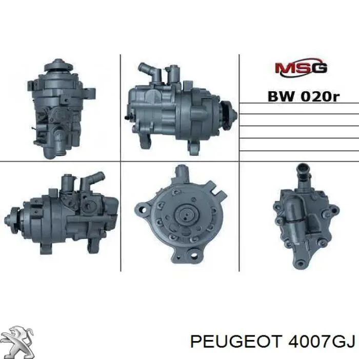 4007QG Peugeot/Citroen bomba de dirección