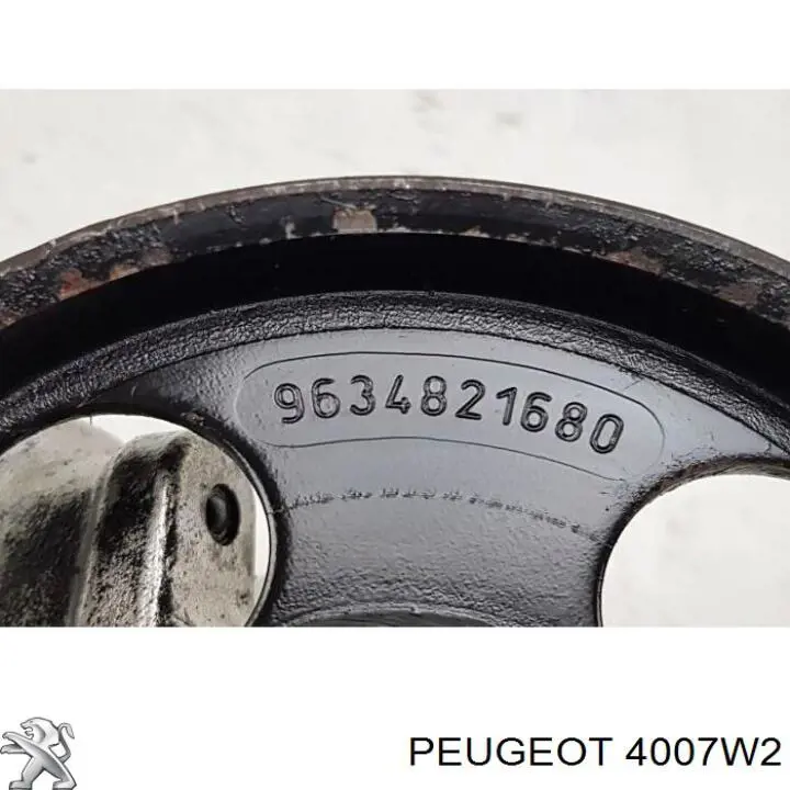 4007W2 Peugeot/Citroen bomba hidráulica de dirección