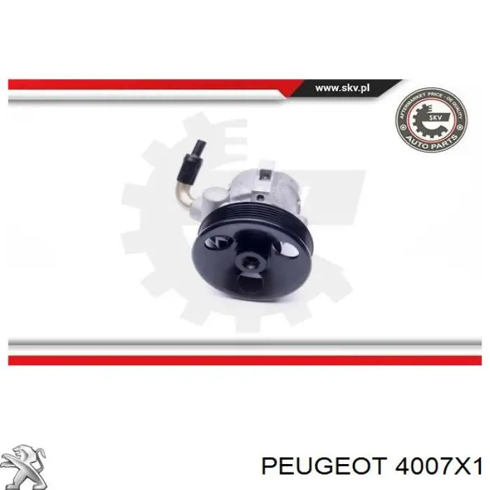 4007Q1 Peugeot/Citroen bomba hidráulica de dirección
