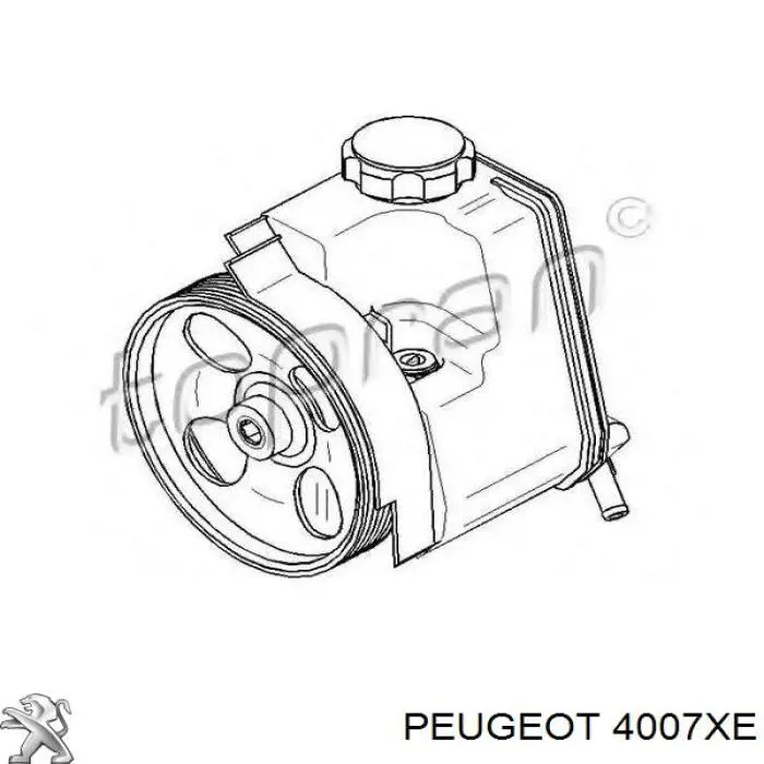 Bomba de dirección asistida  Peugeot/Citroen 4007XE precio, desde 46,28 EUR
