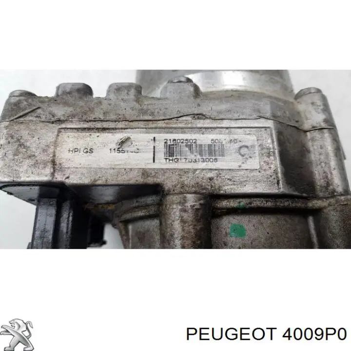 Comprar 4009P0 Peugeot/Citroen Polea de la bomba de dirección asistida