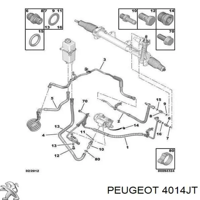 4014JT Peugeot/Citroen