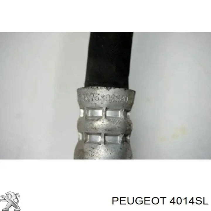 Manguera de alta presión de la dirección asistida desde la bomba hasta la cremallera Peugeot/Citroen 4014SL precio, desde 80,88 EUR