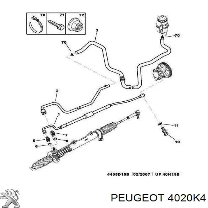 4020K4 Peugeot/Citroen