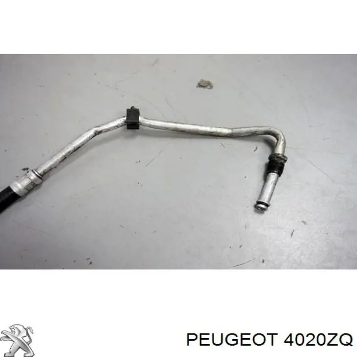 4020ZQ Peugeot/Citroen manguera hidráulica, dirección, de mecanismo dirección a depósito