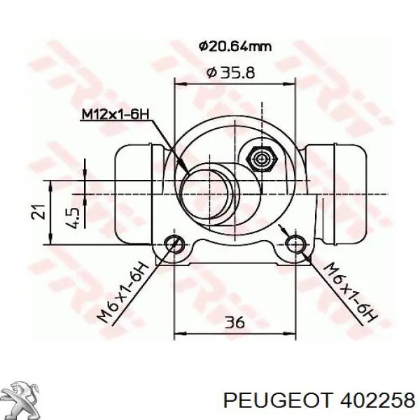  Peugeot/Citroen 402258 precio, desde 30,01 EUR
