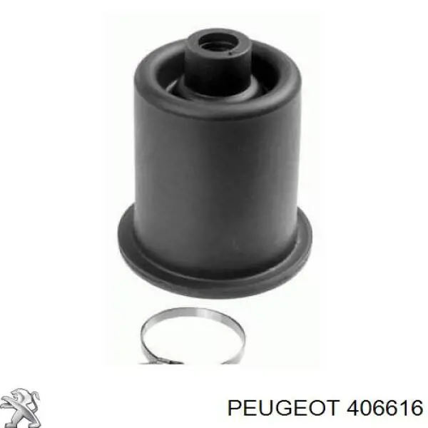 Comprar 406616 Peugeot/Citroen Guardapolvo de dirección derecho (cremallera)