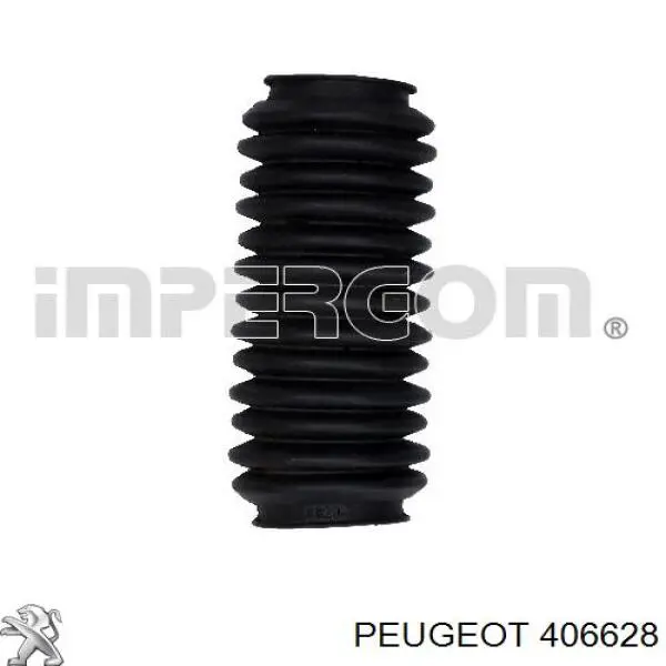 406628 Peugeot/Citroen Guardapolvo de dirección derecho (cremallera)