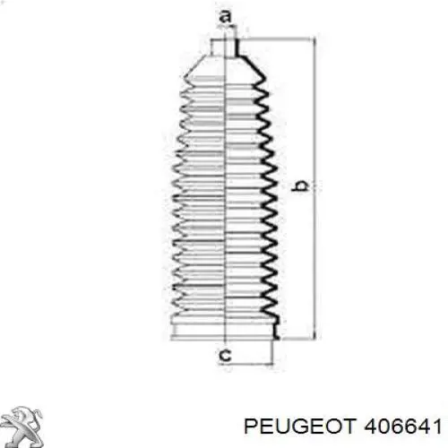 Comprar 406641 Peugeot/Citroen Plumero de dirección