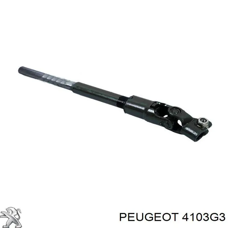 Eje inferior de la columna de dirección Peugeot/Citroen 4103G3 precio, desde 40,19 EUR