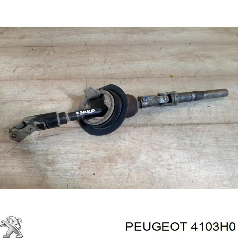 4103H0 Peugeot/Citroen Cardán inferior de la columna de dirección