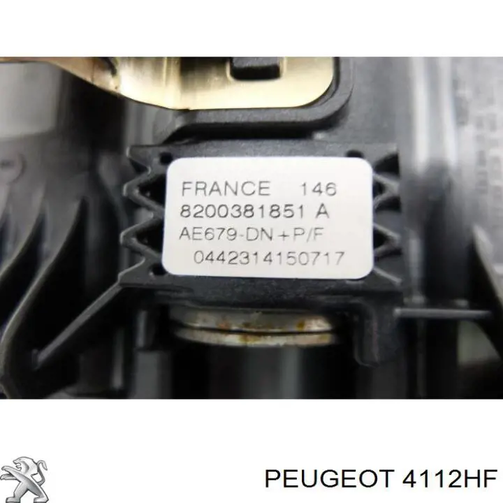 Airbag de volante 96823829ZD VAG