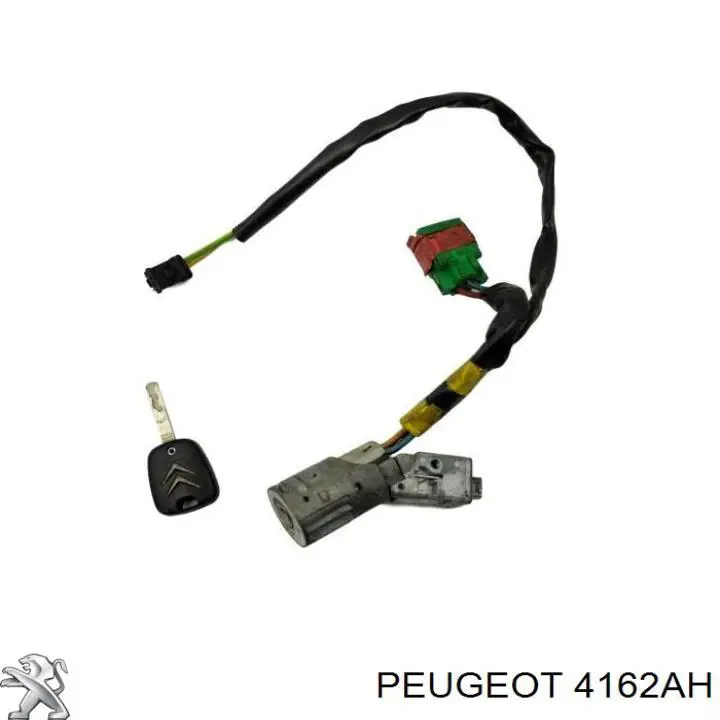 Bombín de arranque 4162AH Peugeot/Citroen