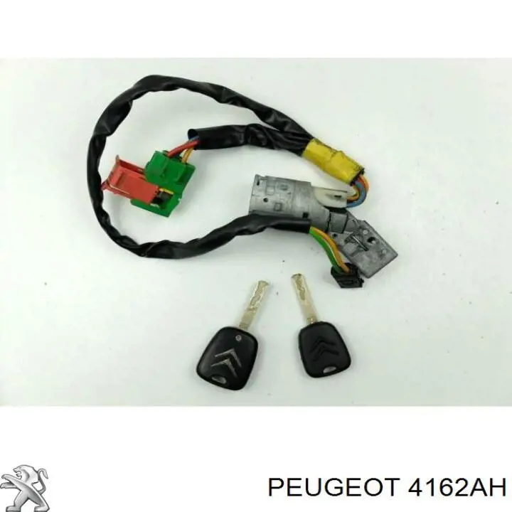 Bombín de arranque 4162AH Peugeot/Citroen