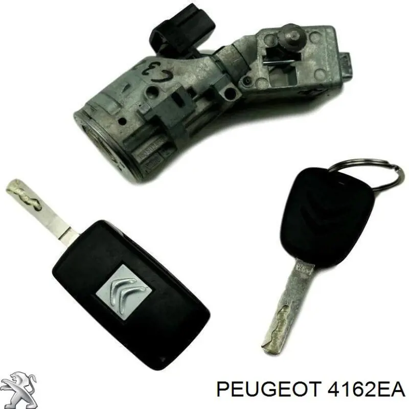 Bombín de arranque 4162EA Peugeot/Citroen