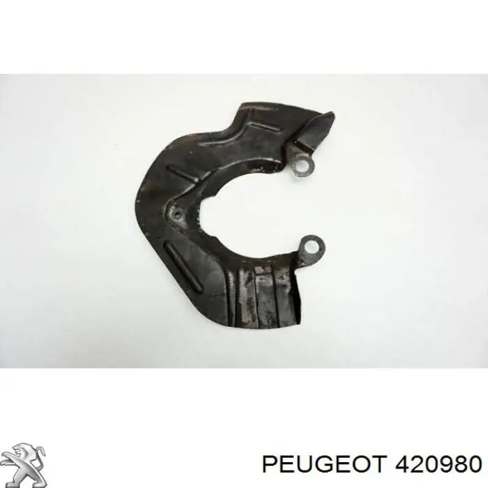 Comprar 420980 Peugeot/Citroen Protector de disco de freno trasero