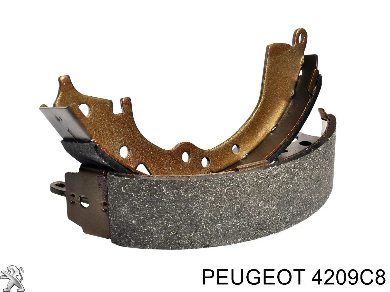 4209A0 Peugeot/Citroen chapa protectora contra salpicaduras, disco de freno trasero derecho