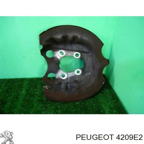 Protector de disco de freno trasero Peugeot/Citroen 4209E2 precio, desde 25,60 EUR