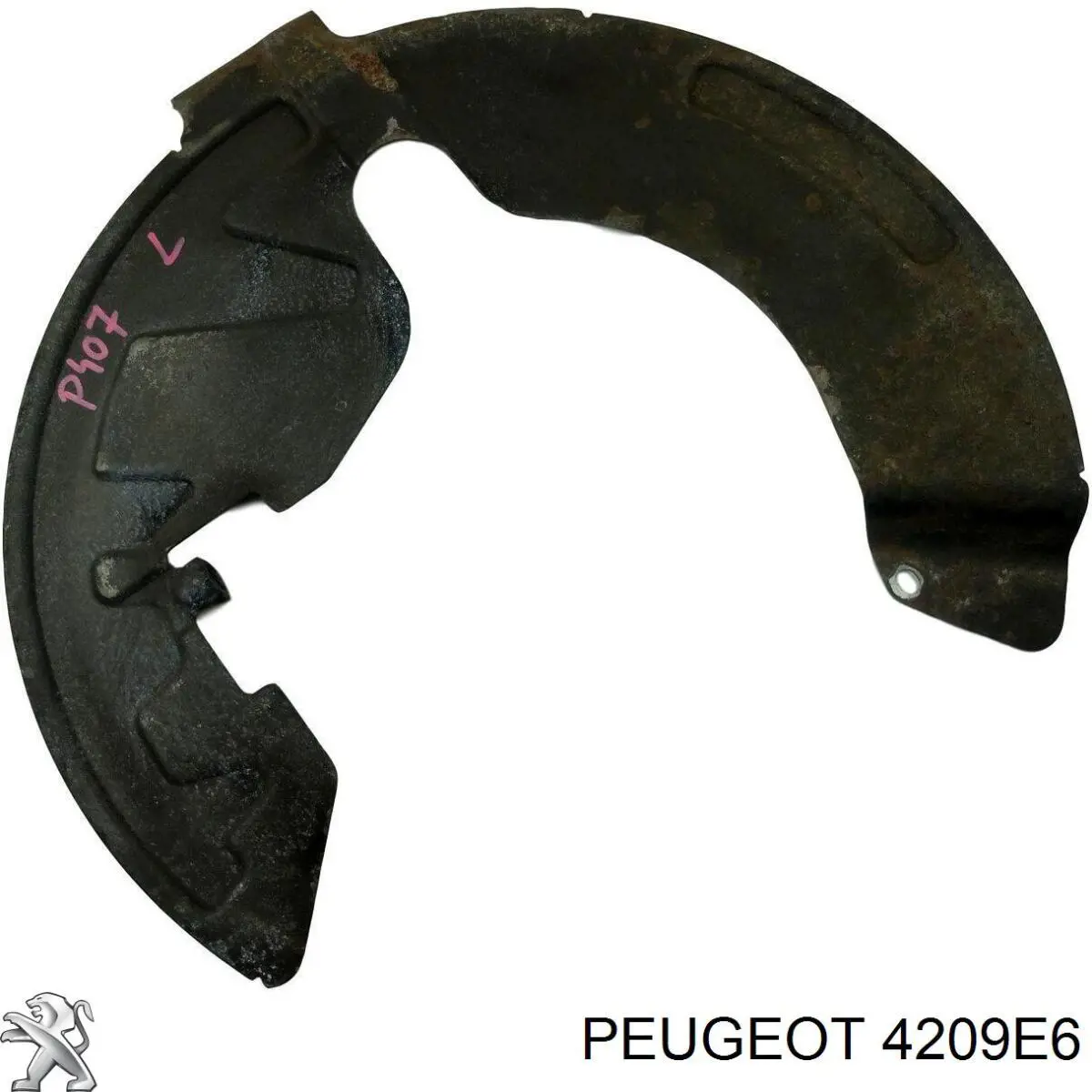 Protector del disco de freno delantero izquierdo Peugeot/Citroen 4209E6 precio, desde  