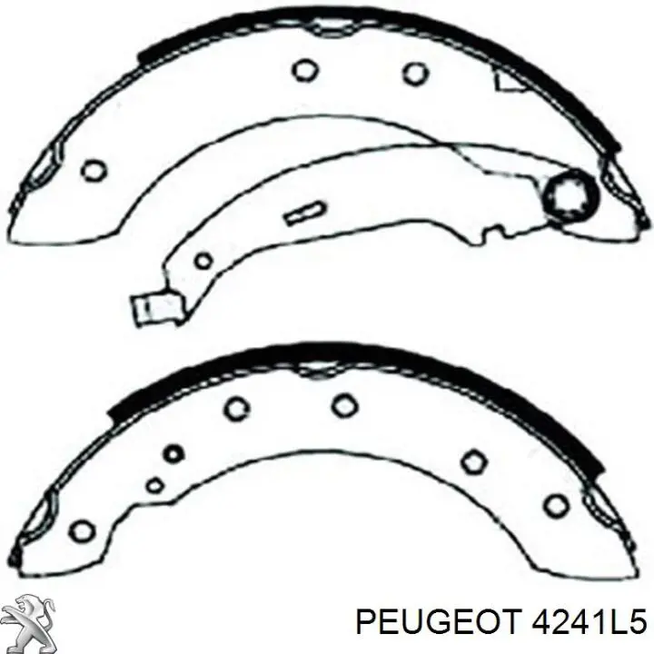 Comprar 4241L5 Peugeot/Citroen Zapatas de freno