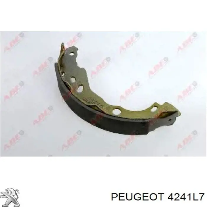 Zapatas de freno 4241L7 Peugeot/Citroen