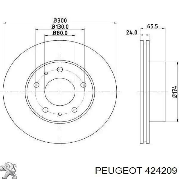 424209 Peugeot/Citroen