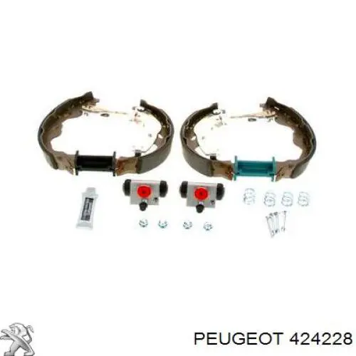 Zapatas de freno de tambor traseras Peugeot/Citroen 424228 precio, desde 98,65 EUR