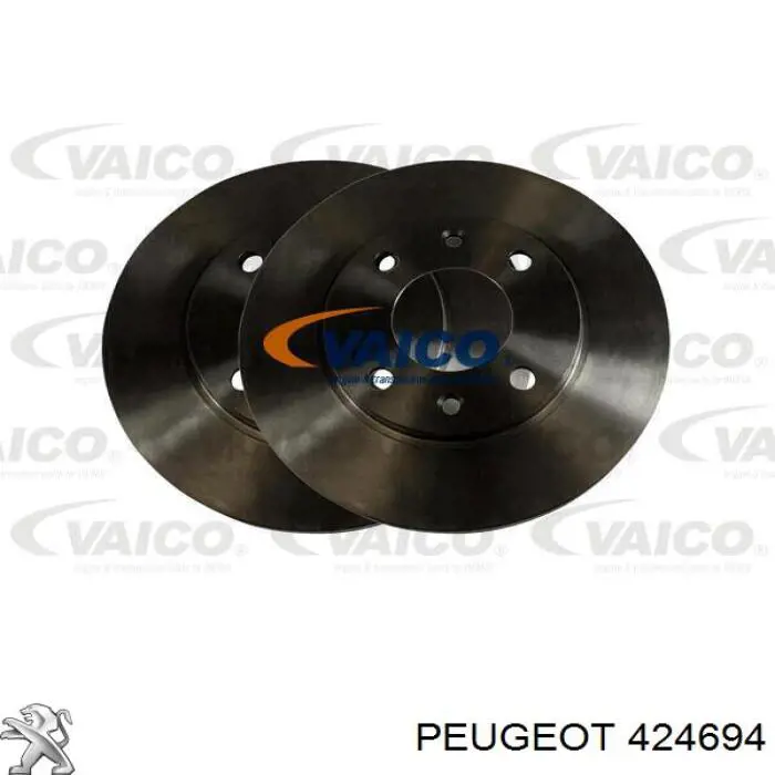 Freno de disco delantero Peugeot 205 1 741A, C