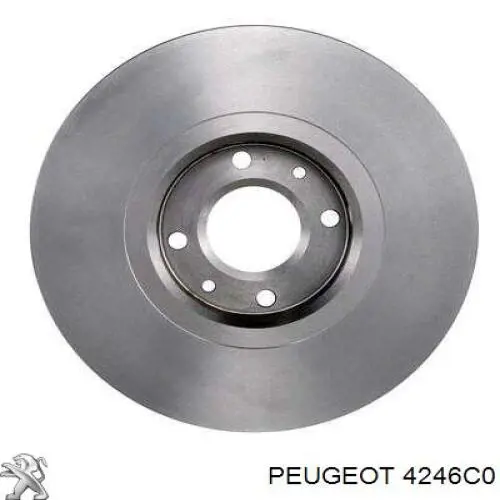 Frenos delanteros Peugeot/Citroen 4246C0 precio, desde 51,37 EUR