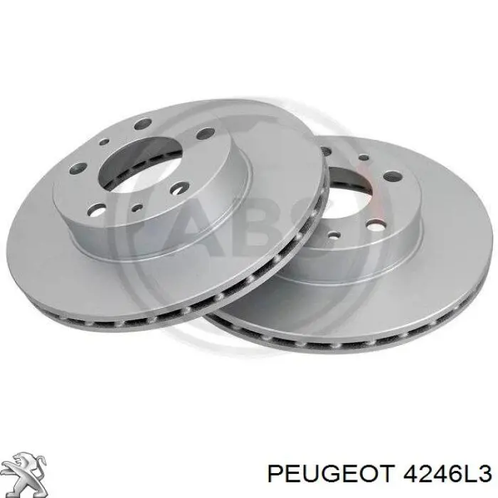 Frenos delanteros Peugeot/Citroen 4246L3 precio, desde 69,18 EUR