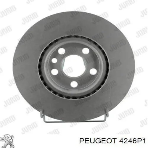 4246P1 Peugeot/Citroen disco de freno delantero