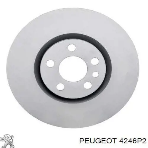 4246P2 Peugeot/Citroen disco de freno delantero