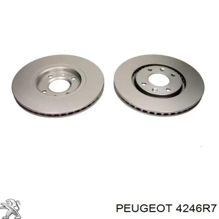 Frenos delanteros Peugeot/Citroen 4246R7 precio, desde 31,86 EUR