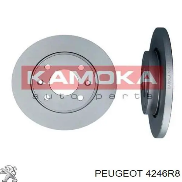 Comprar 4246R8 Peugeot/Citroen Freno de disco delantero