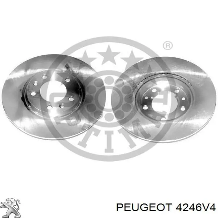 Comprar 4246V4 Peugeot/Citroen Freno de disco delantero