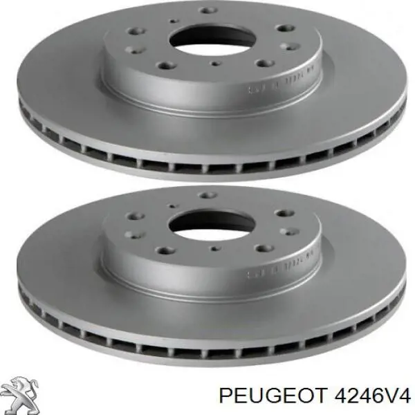 Frenos delanteros Peugeot/Citroen 4246V4 precio, desde 34,79 EUR